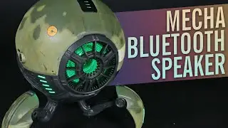 Epic Sci-fi Mecha Bluetooth Speaker! Gravastar MARS Review & Custom Repaint!