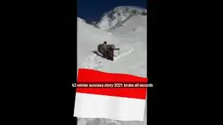 k2 summit in winter 2021 video| short| Usman akbar|K2 summit in winter