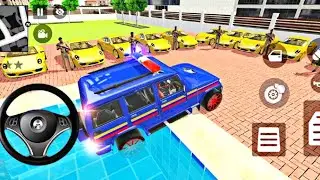 Indian thief auto simulator 3D Gaming car Helicopter police station or train station car racing 
