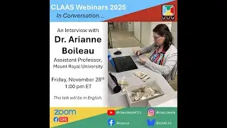 In Conversation with Dr. Arianne Boileau