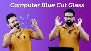 Computer Blue Cut Glass For Eye Protection || Blue Cut Glass || UV Protection Glass || Unboxing