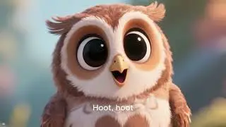 The Gentle Owl – ESL Bedtime Story for Kids | Learn English A1