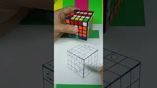 Paridad aristas invertidas. Cubo de Rubik 5x5.Paridad explicada por fin.