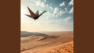 Drifting through the hot, dry air