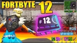 Fortbyte #12: Accessible by Using the Nana Nana Spray Inside a Molten Tunnel