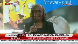 MoH, Unicef and WHO launch Polio vaccination campaign in 4 counties