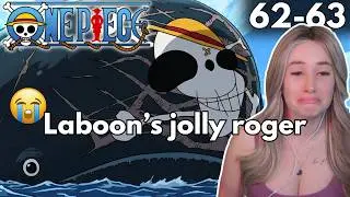 LABOON!! Crying Over A Whale 😭❤️ | One Piece ep's 62 & 63 (DUB REACTION)