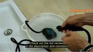Review AUTOPkio Portable Camping Shower, 8000mAh Rechargeable Outdoor Shower Pump Kit with Intellige