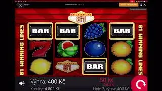 Multiplay 81 BIG WIN !
