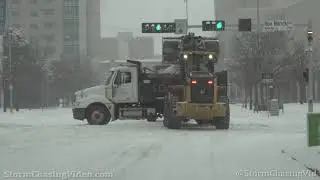 Major Winter Storm Hits Oklahoma City, OK - 2/14/2021