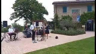 Marco Giolli drums on TORPEDO BLU (Hot Club live)