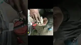 Tvs Raider front disc pad change
