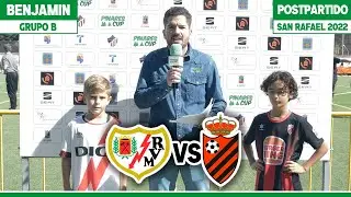 POST | Rayo Vallecano 3-0 CD Laguna | Benjam&iacute;n | Grupo B