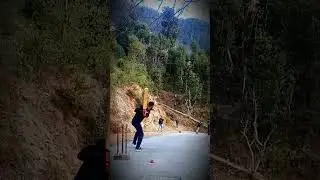 KL Rahul hitting six #short #cricket