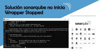 Solution sonarqube does not start Wrapper Stopped