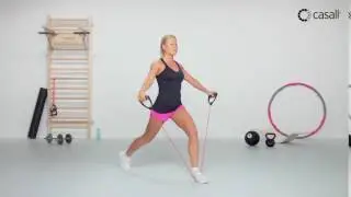 7323341481509 Casall TOD video Exetube Lunge to side raise 3