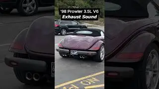 1998 Plymouth Prowler 3.5L V6 EXHAUST SOUND!