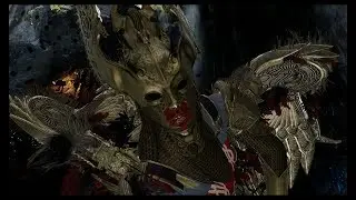 God Of War (PS4) - Valkyrie Queen Fight (Immersive Mode)(No HUD)[1080p60fps]