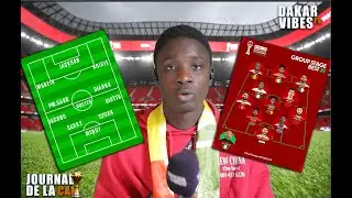 JOURNAL DE LA CAN AK LAYE: EQUIPE TYPE PHASE DE GROUPE LE STATUT DE IBRAHIM MBAYE DANS L'EQUIPE?