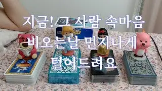 타로- 그 사람 속마음 비오는날 먼지나게 될때까지 털어드려요(애매한 사이, 썸, 커플,재회등)