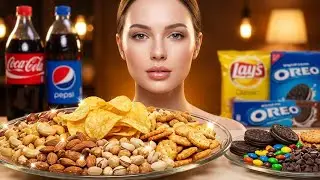 Satisfying Snack & Drink ASMR 🥤🍪 No Talking | Pure Relaxing Sounds