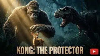King Kong vs  T-Rex Dinosaur   Giant Monster Battles Monsterverse  : #KingKong #Dinosaur #CGI