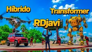 Utilizamos Un Avion Hibrido De Combate Para Vencer A Un Transformer
