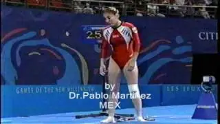 Denisse Lopez. Qual  Sydney 2000- TELEVISA.GIMNASIA MEXICANA