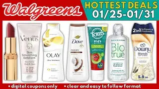 💁🏻&zwj;♀️ WALGREENS Hot Deals This Week 01/25-01/31 | Digital Coupons Only! #couponing