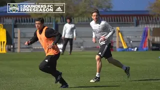 Gustav Svensson trains with Sounders FC for first time