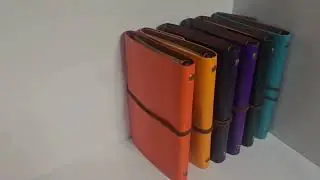 Restocking Ring binder wrap journals