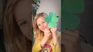 🍀 Blooming Shamrock Craft for Kids | St. Patrick's Day Craft for Kids | 4 Leaf Clover Craft 🍀