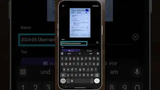 Dokumente Schnell & Einfach Scannen mit der Microsoft 365 App #microsoft365 #shorts
