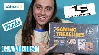 I Found This At Wal-Mart! Loot Crate Gaming Treasures Unboxing!