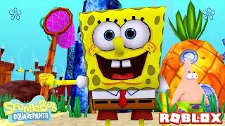 ROBLOX - Living With Spongebob!!