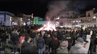 Basilicata, Rionero in Vulture celebra il suggestivo Falò di San Giuseppe