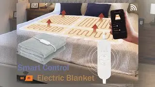 Demo of Electric Blanket with WiFi Controller