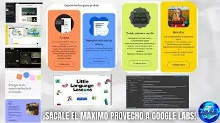 🎓 Tutorial | 2025 | 🧪 Labs, Flow, Little Language, Collab, Stitch, Image Fx, Whisk  ᴴᴰ【𝗡𝗨𝗘𝗩𝗢】