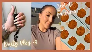 DAILY VLOG : ONGLES XXL, JE PRÉPARE LA COLLECTION AUTOMNE & RECETTES FACILES