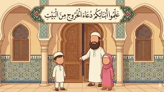 علموا أبنائكم دعاء الخروج من البيت
