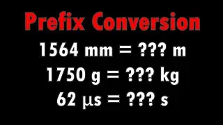 Prefix Conversion - IGCSE Physics Ch.1 (Part 2)