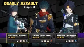 Deadly Assault Stage 1-3 Miyabi Harumasa Lighter | Zenless Zone Zero v1.4
