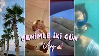 Benimle iki gün vlog, protez tırnak yaptıralım, deniz ~Rüya