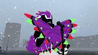 VrChat MMD Dance (All I Want For Christmas Is You)