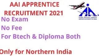 AAI Apprentice Graduate & Diploma166 Posts Civil Electrical CS It Automobile Aerospace Fire service