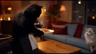 This Cat Cooked Dinner for His Girlfriend&hellip; So Sweet