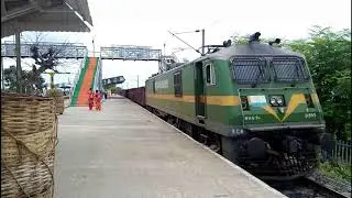 Most Powerful WAG-9 HI Freight Locomotive of Indian Railways whines porabazar(ER)