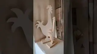 Tinker Time - Wooden Chicken - Coastal-inspired summer homes