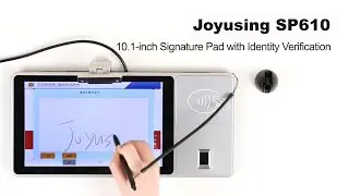 Joyusing SP610 10.1-inch Signature Pad with Identity Verification