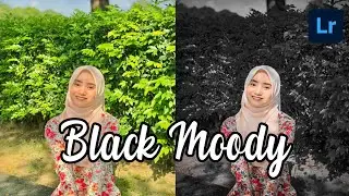 FREE PRESET LIGHTROOM | BLACK MOODY | LIGHTROOM TUTORIAL